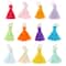 Multicoloured Tassel Rhodium Charm Mix by Bead Landing™